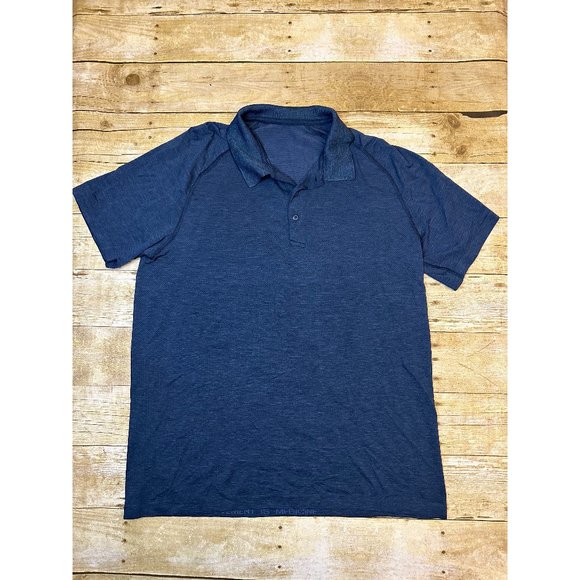 lululemon athletica Other - Lululemon Polo Shirt in Navy Blue